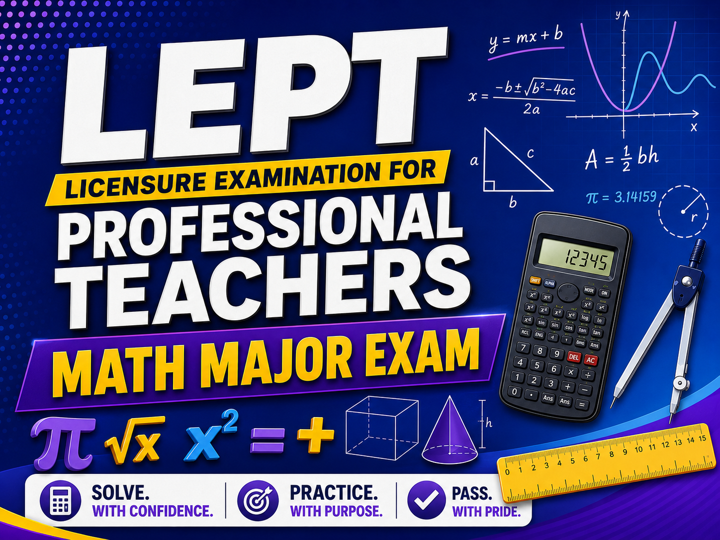 Licensure Examination for Professional Teachers (LEPT) - MATH Major Exam